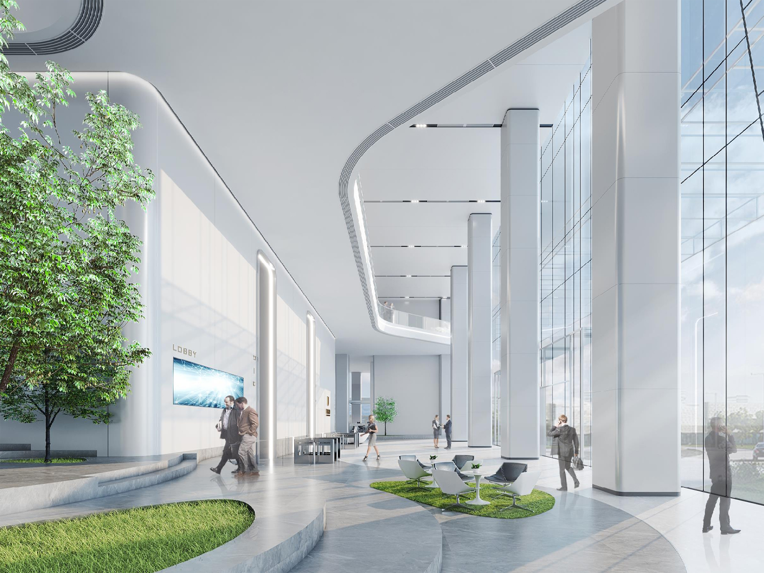 惊艳蜕变!安徽半山装饰深耕合肥,打造高品质办公楼装修典范(图4) 惊艳蜕变!安徽半山装饰深耕合肥,打造高品质办公楼装修典范(图4)