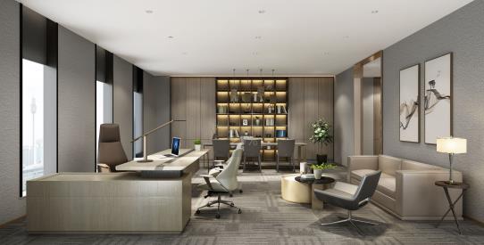 合肥装修公司-办公室装修常见的三种装修效果(图3)
