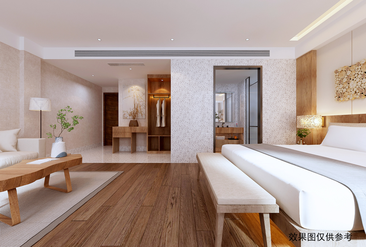 厵村CG02民宿现代套房装修(图3)