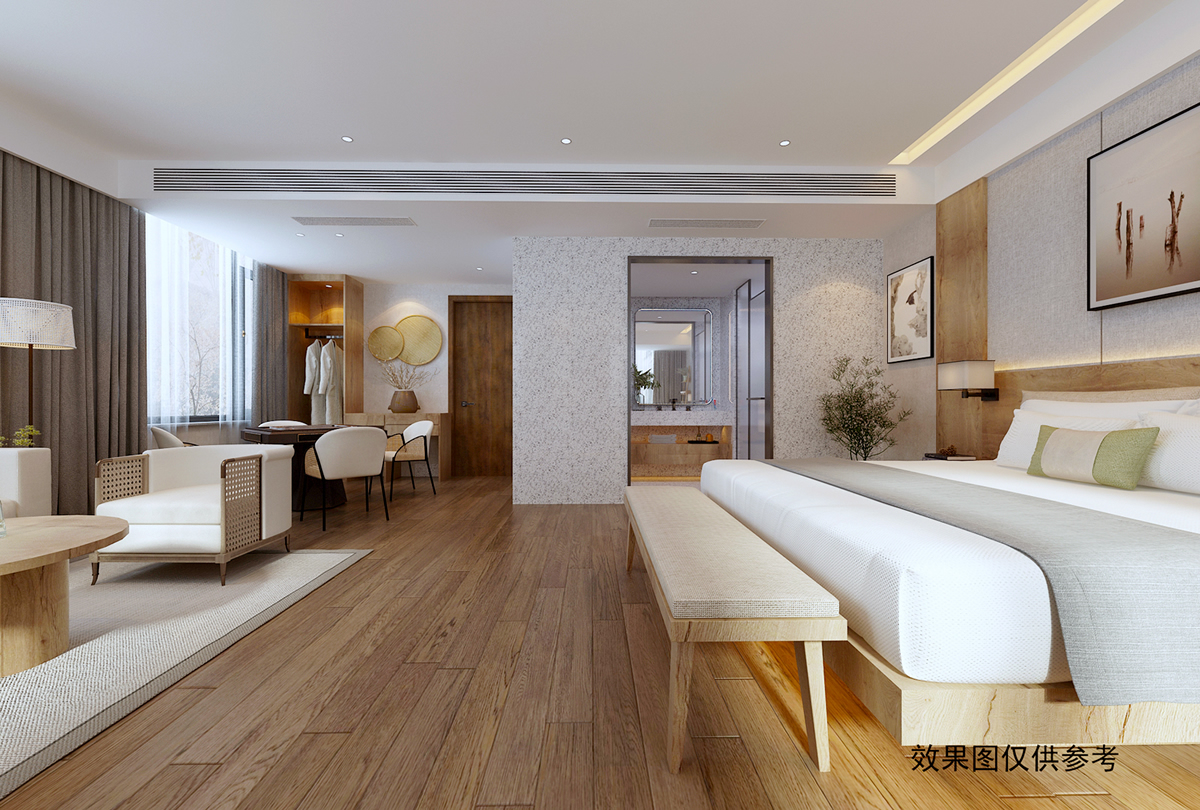 厵村CG02民宿现代套房装修(图6)