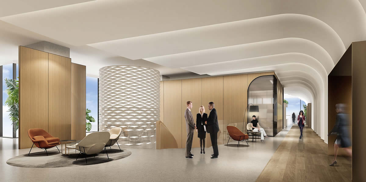 中天科技7000平办公楼装修设计项目(图2) 中天科技7000平办公楼装修设计项目(图2)