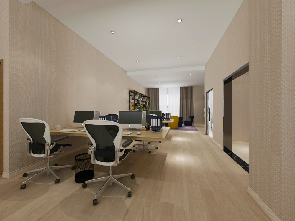 纳图电力2200m²简约风办公楼装修设计项目(图3) 纳图电力2200m²简约风办公楼装修设计项目(图3)