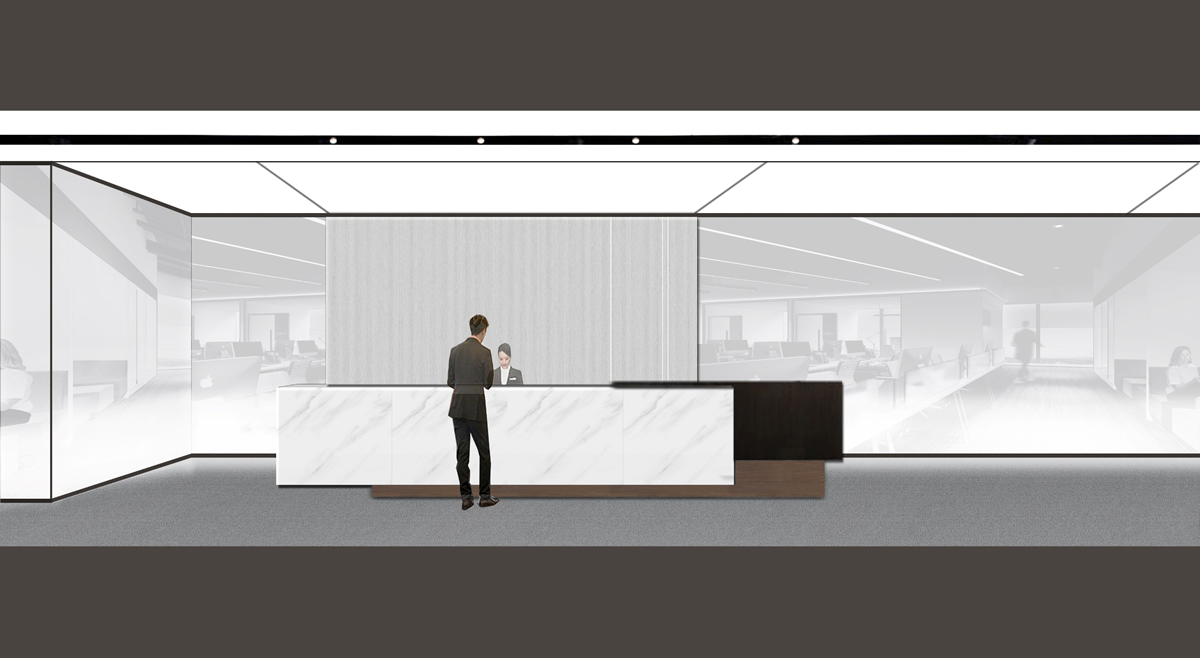 合肥西普工业园警用装备1000平方办公室装修(图1)