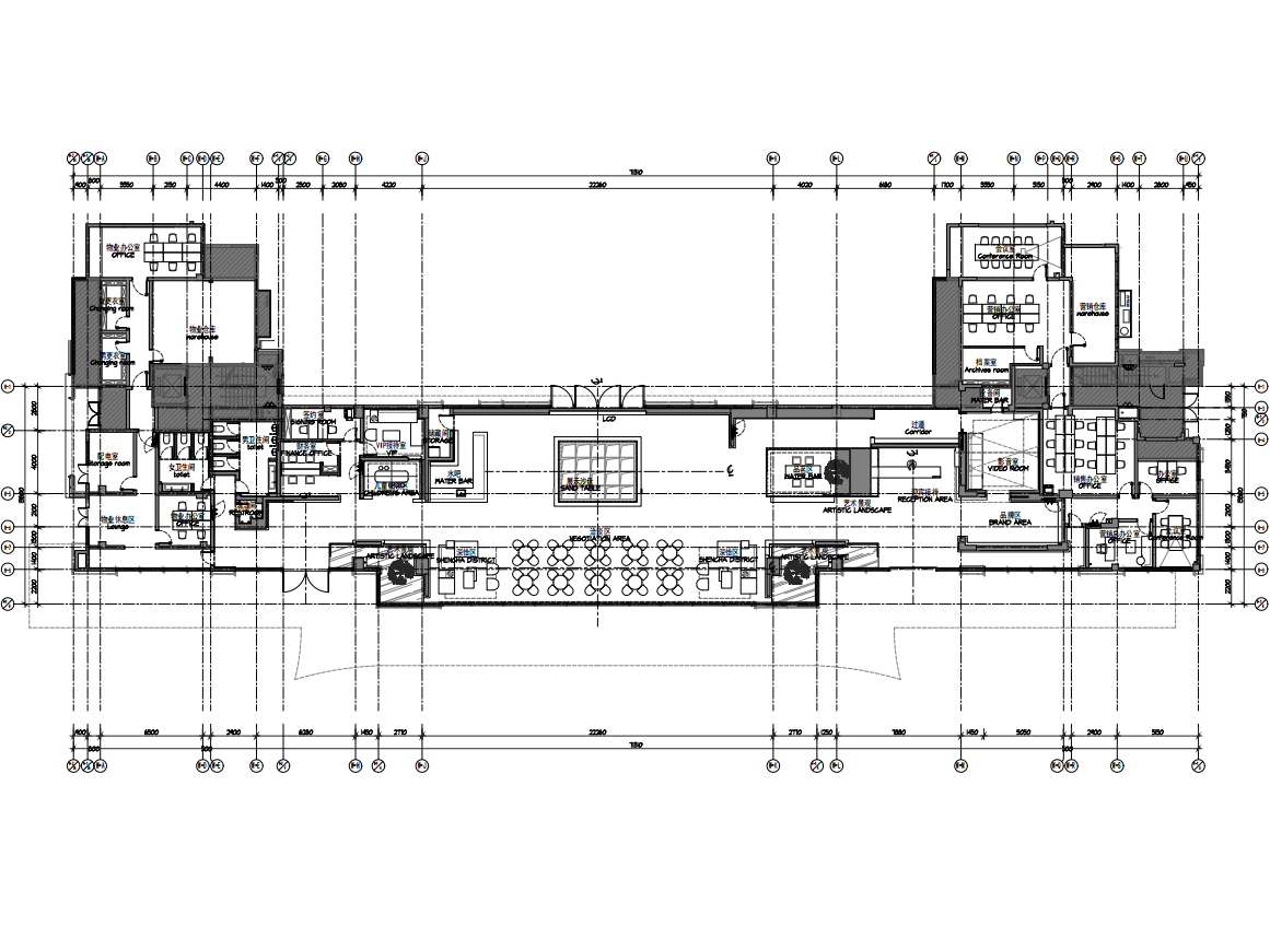 广德·中粮江山誉景售楼部新中式装饰装修工程(图1) 广德·中粮江山誉景售楼部新中式装饰装修工程(图1)