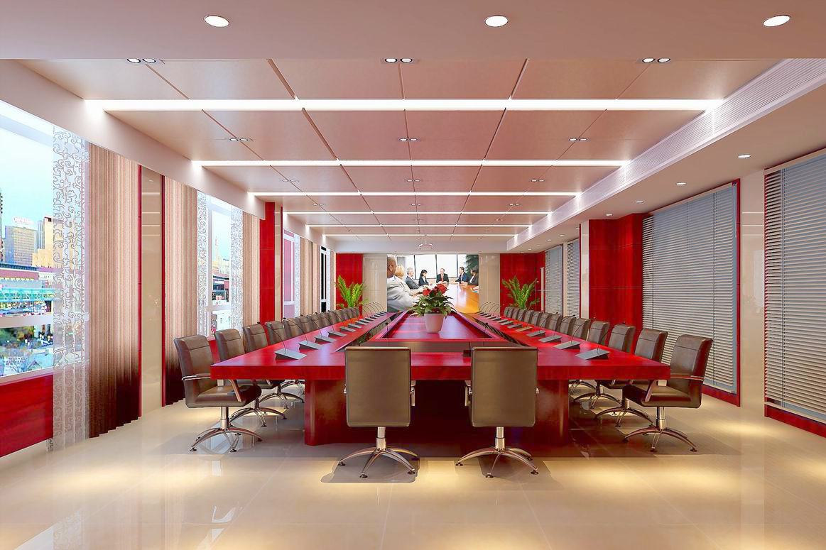 合肥华威电力3000平方办公楼装修设计(图3)