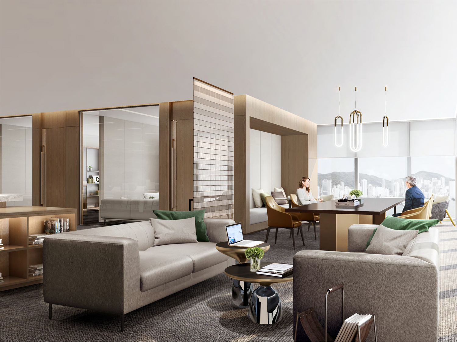 上海久壬科技合肥分公司联东U谷办公室装修改造工程 (图2)