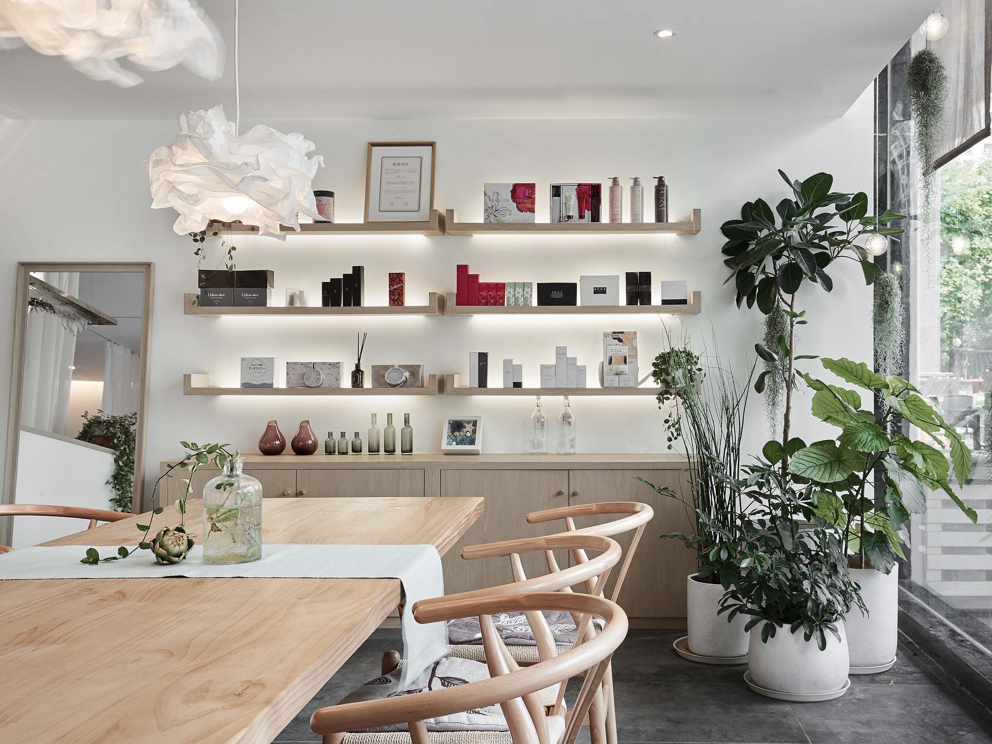 1200平方美容会所装修设计项目(图3)