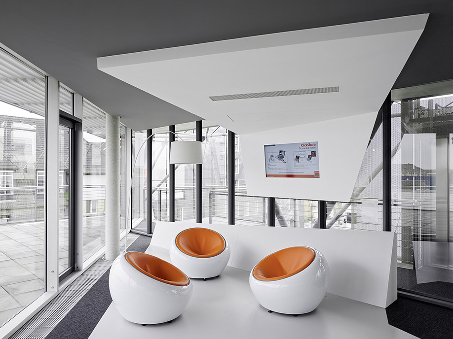 芜湖2000平方现代简约办公室装修设计项目(图4)