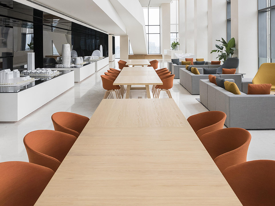 瑶海区1200平方现代简约风办公室装修设计项目(图4)