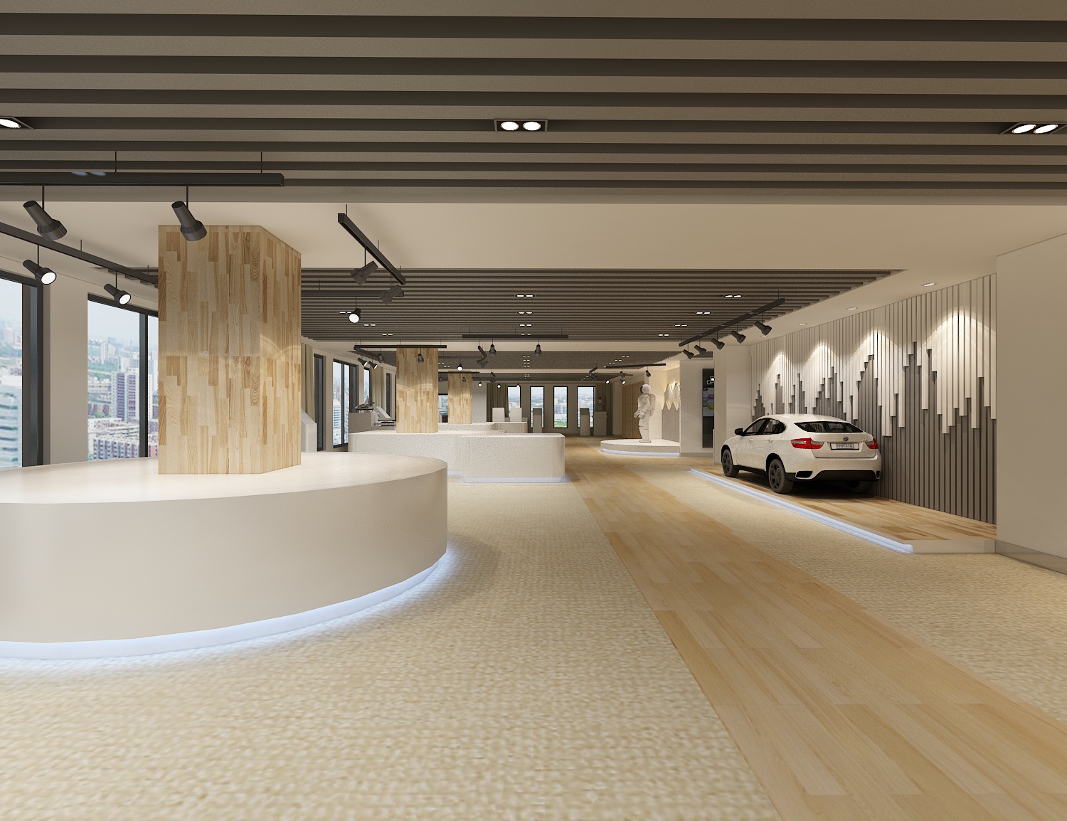 现代办公楼设计与施工全解析:美学、功能与智能化的完美融合(图1) 现代办公楼设计与施工全解析:美学、功能与智能化的完美融合(图1)