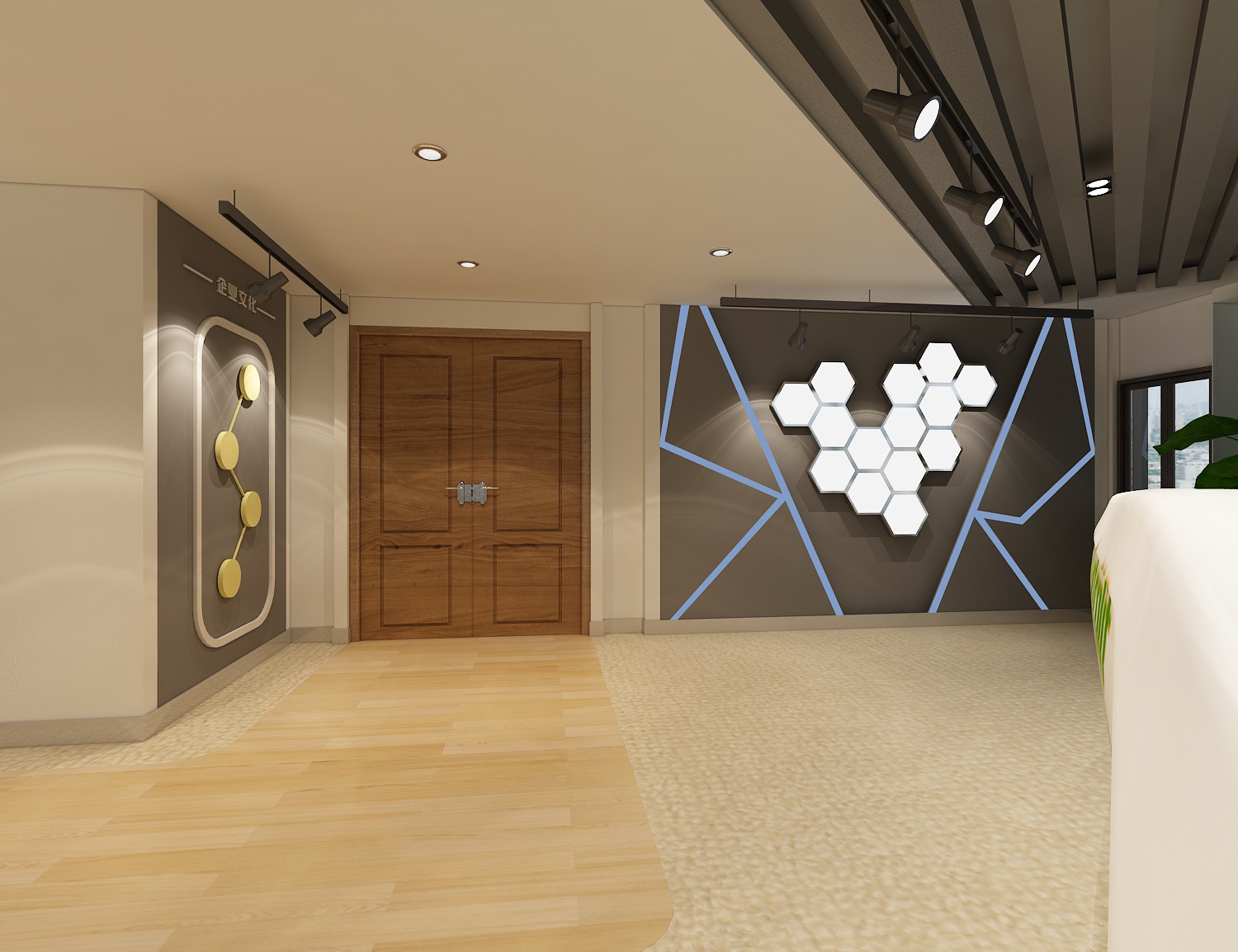 高效省心之选！合肥办公楼装修就找资深设计施工方(图1)