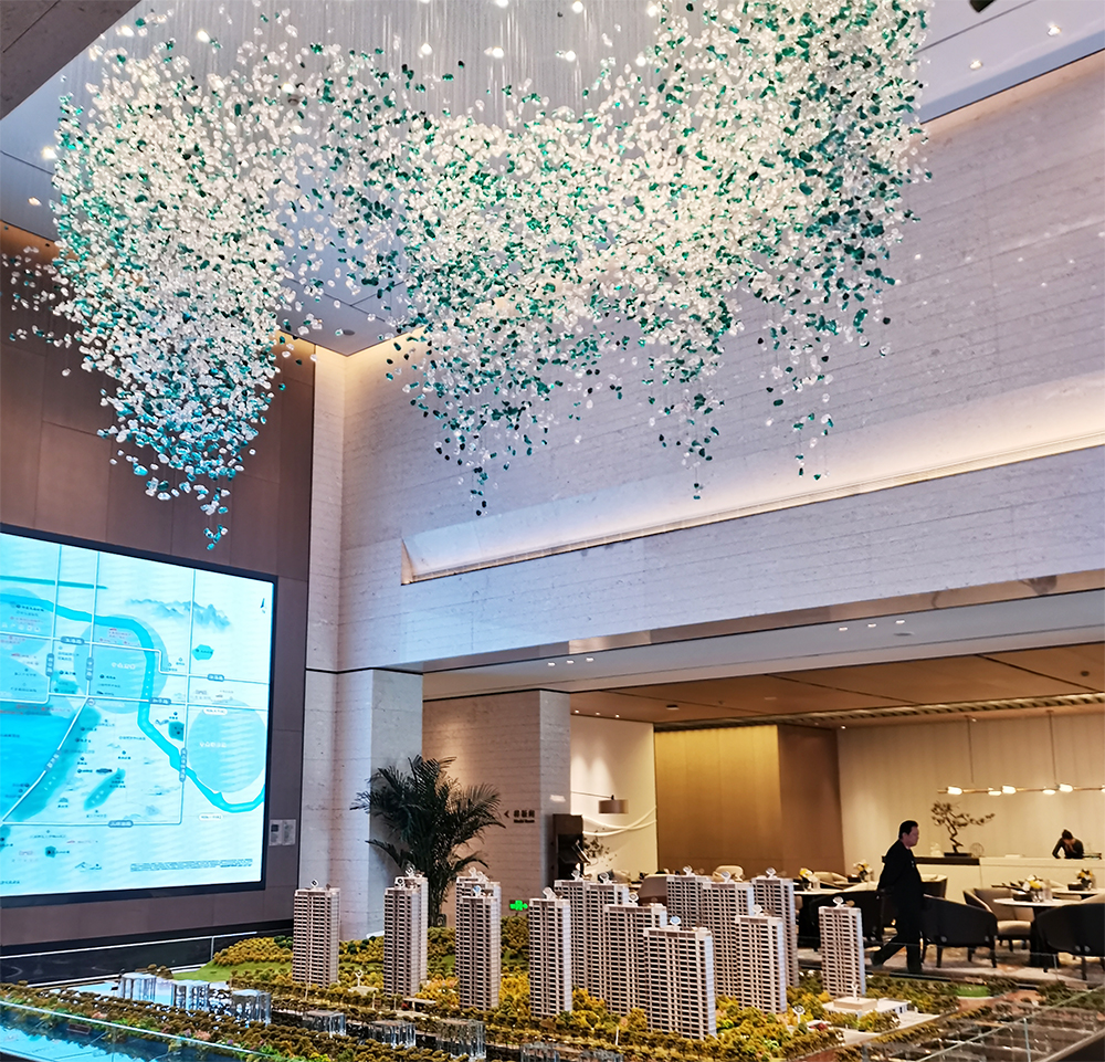 金茂地产徐州云龙湖金茂府售楼部(图2)