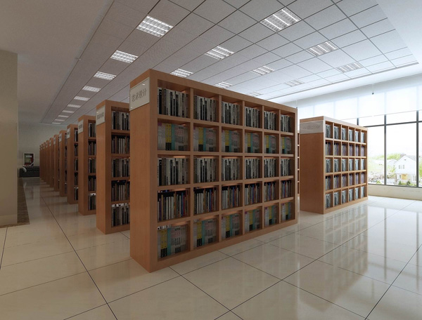 45中图书馆装修设计项目(图4)